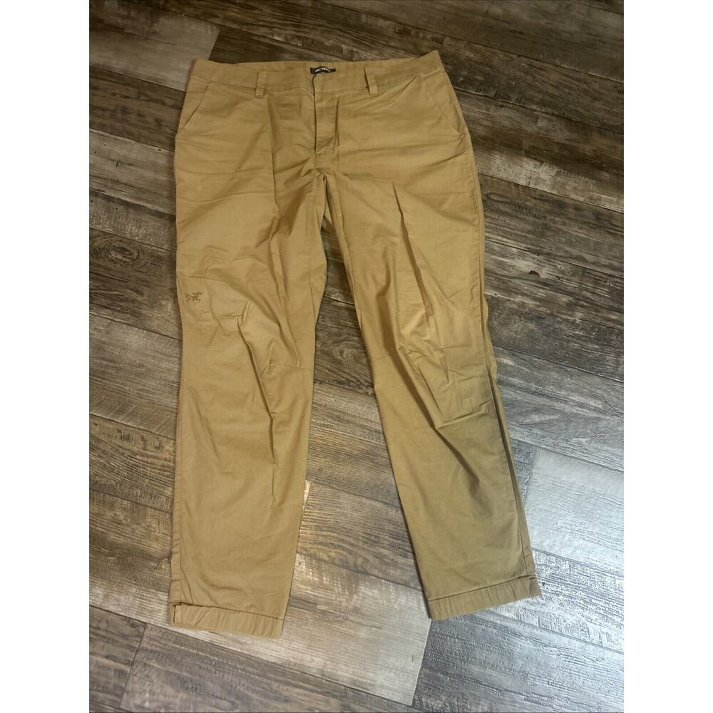 Arcteryx Pants Brown Hiking Nylon Hiking Gorpcore Outdoor Mens 38x32